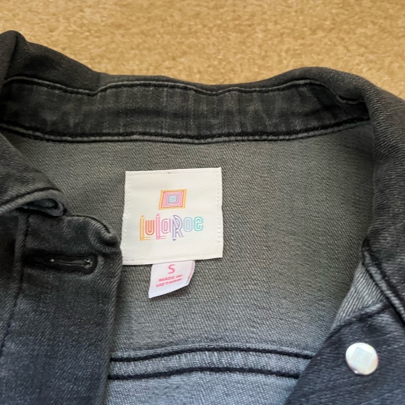 Lula Roe Jean Jacket - Picture 3 of 3